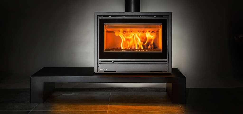 Opus Tempo 70 stove on Bench